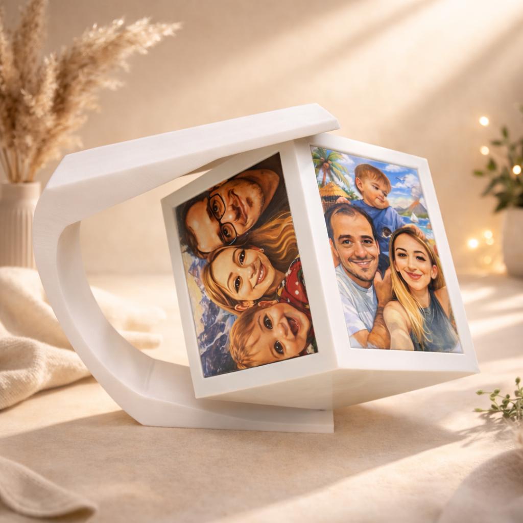 Cub foto personalizat (formă paralelipipedică)